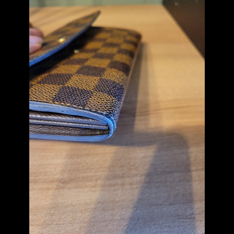 LV 棋盤格長夾-17