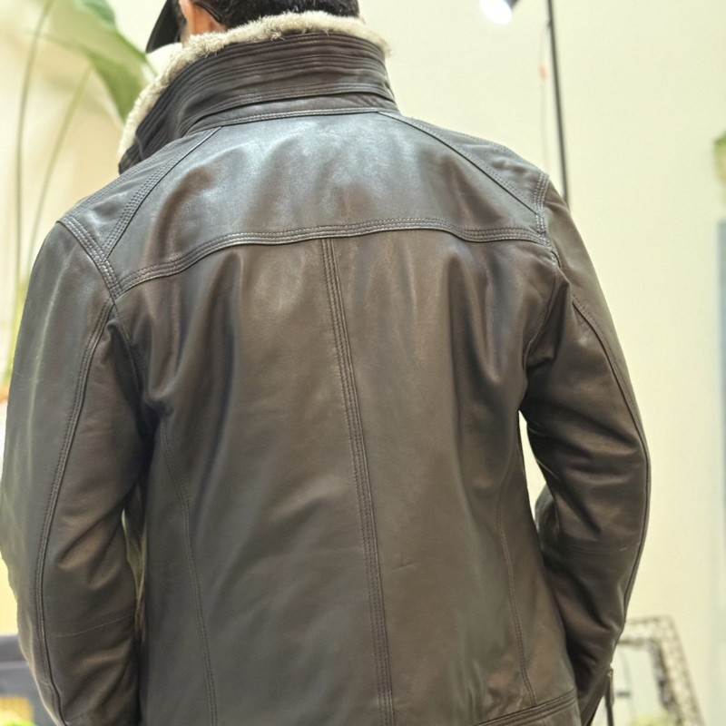 BURBERRY 海軍藍騎士夾克-1
