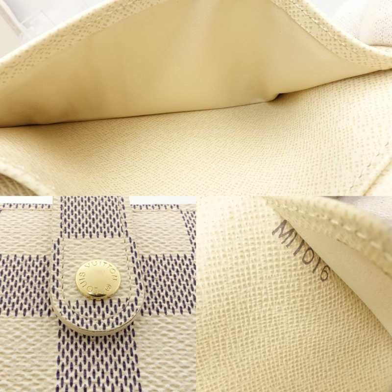 LOUIS VUITTON 路易威登 Damier Azur 雙折皮夾 N61676 Portefeuille Viennois 181135-8