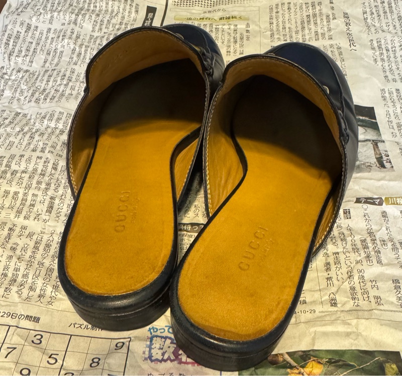 Gucci Princetown 黑色穆勒鞋 37.5號-20
