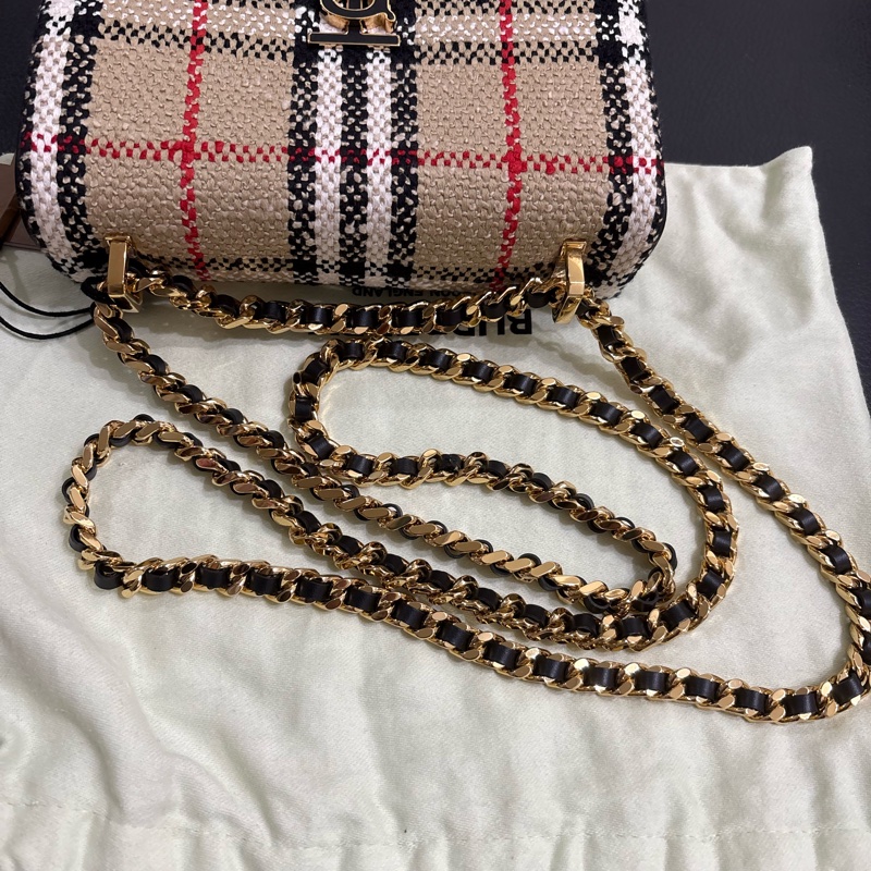 Burberry 迷你花呢蘿納Lola包-3