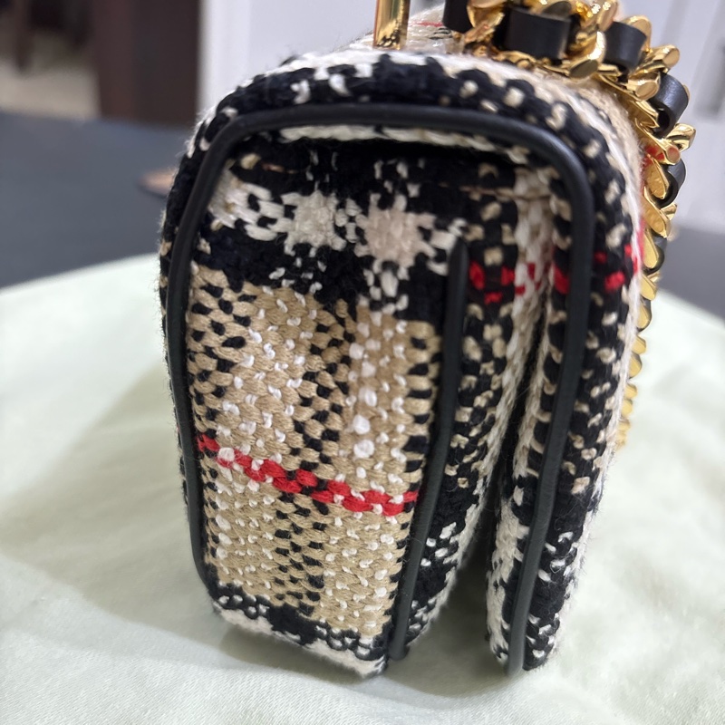 Burberry 迷你花呢蘿納Lola包-4