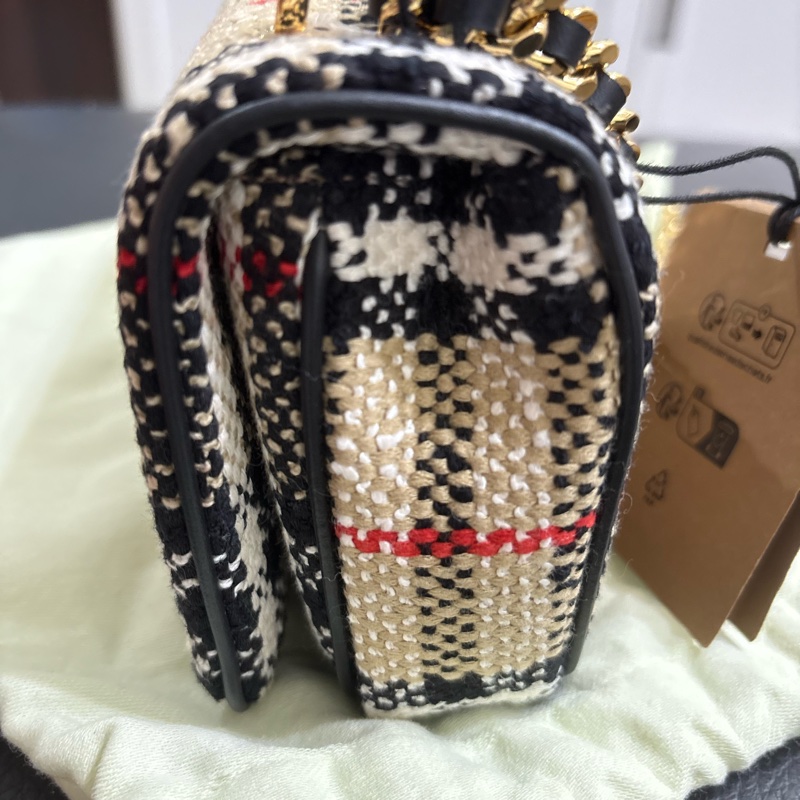 Burberry 迷你花呢蘿納Lola包-5