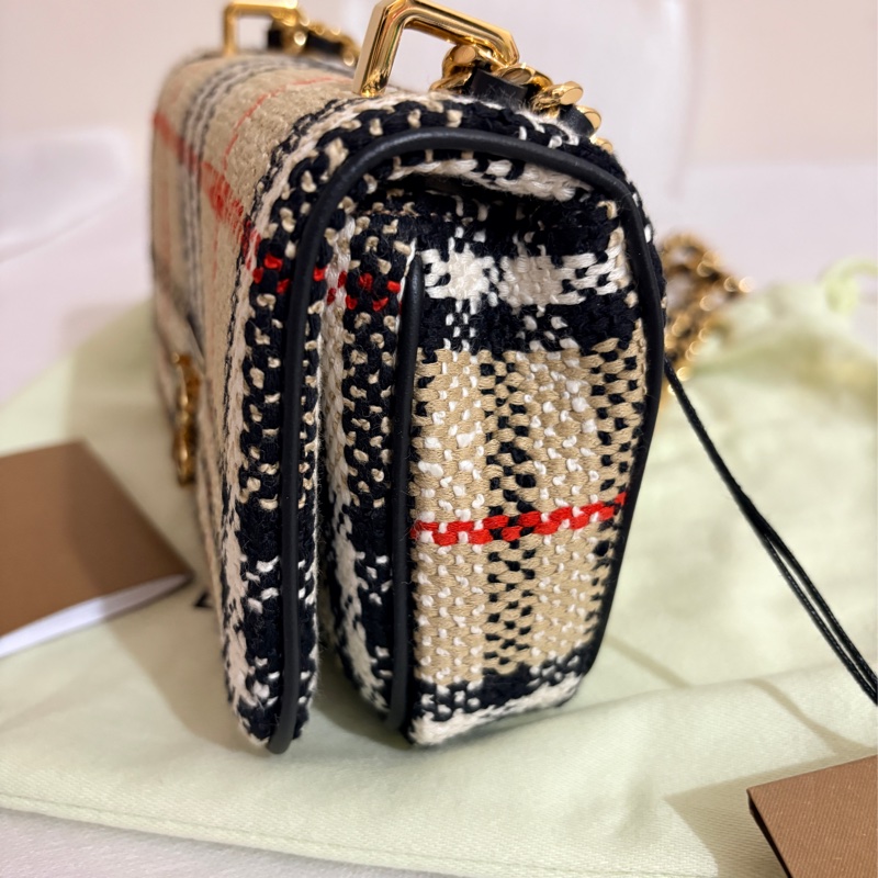 Burberry 迷你花呢蘿納Lola包-3