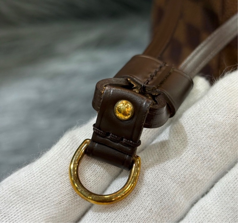 Louis Vuitton N51109咖啡棋盤格Neverfull PM托特包 肩背包-28