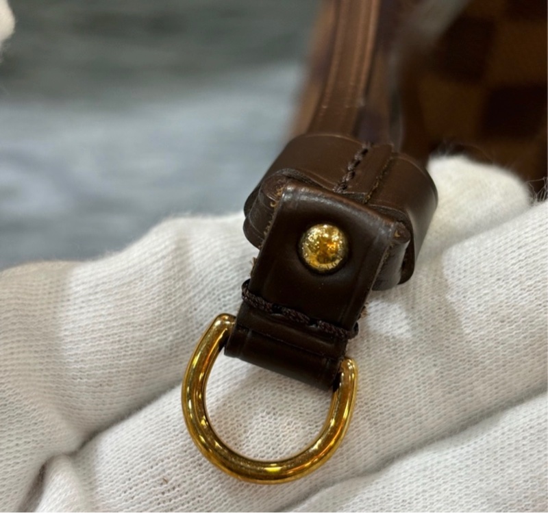 Louis Vuitton N51109咖啡棋盤格Neverfull PM托特包 肩背包-29