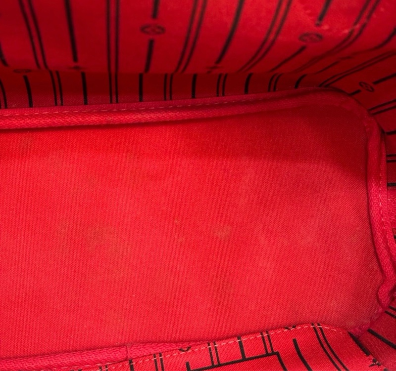 Louis Vuitton N51109咖啡棋盤格Neverfull PM托特包 肩背包-33