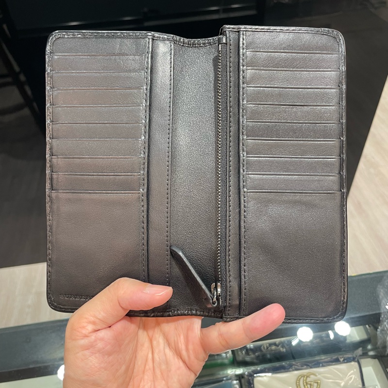 BURBERRY 對開 長夾/皮夾 88成新-12