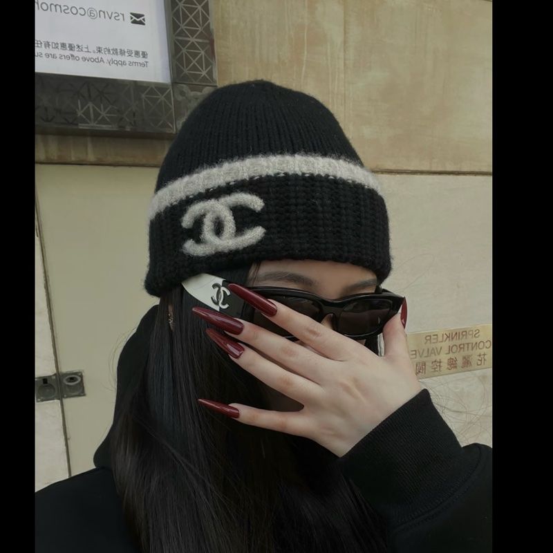 妳沒看錯！就是爆款🔥CHANEL 毛帽 冷帽-10