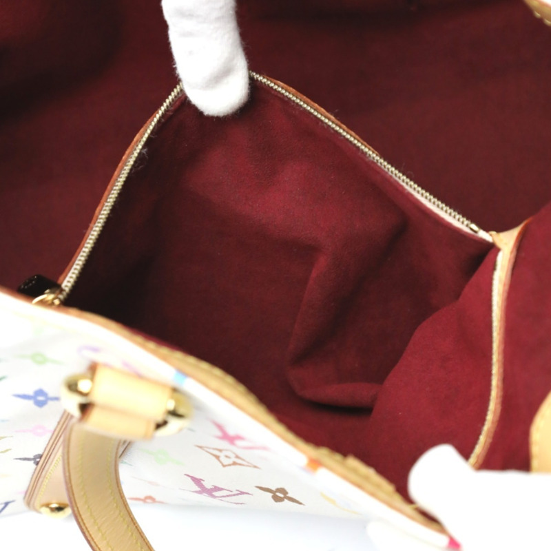 路易威登 LOUIS VUITTON 手提包 Monogram Aurelia MM 多色 M40094 Blanc LV-17