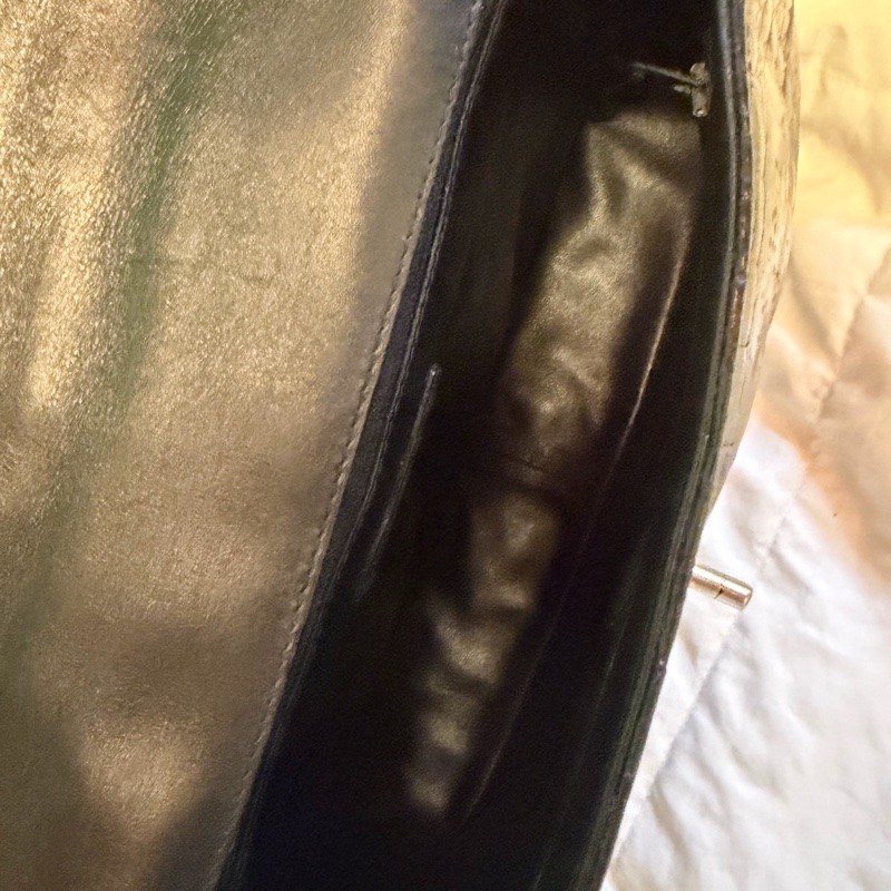 過年優惠大降兩萬 古董收藏品 Chanel 絕版鱷魚皮 24k鏈條-25