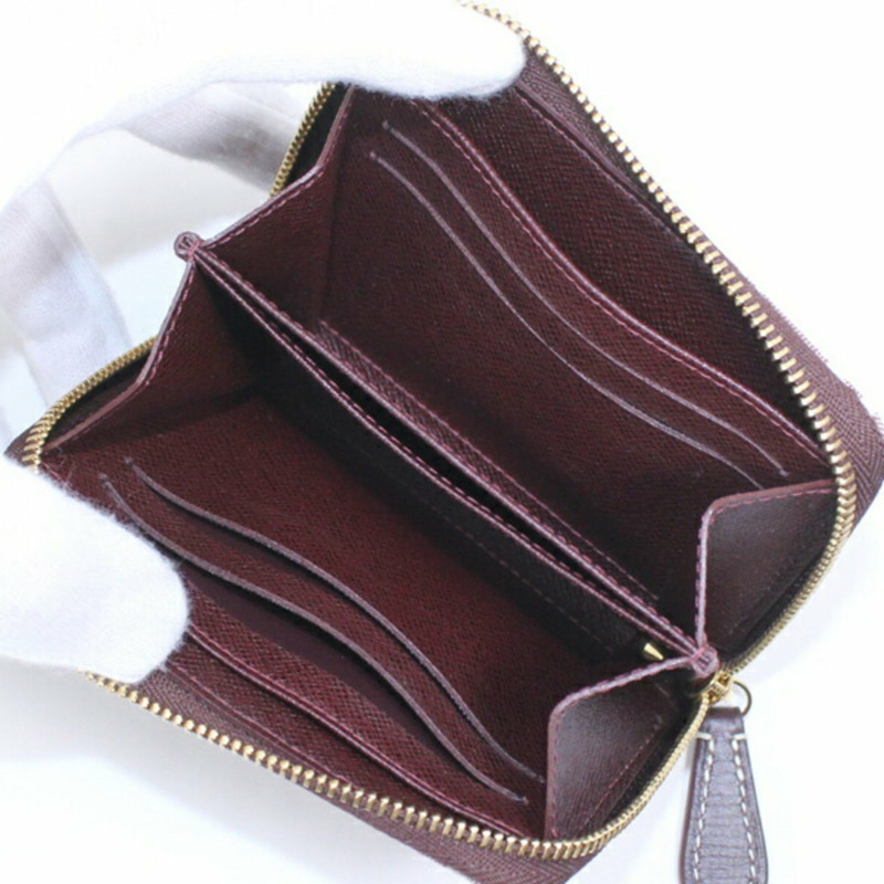 Louis Vuitton 皮夾與零皮夾 Monogram Idylle Zippy 皮夾 圓形棕褐色 女款 M60067 緊湊型皮夾 LOUIS VUITTON T5431-4