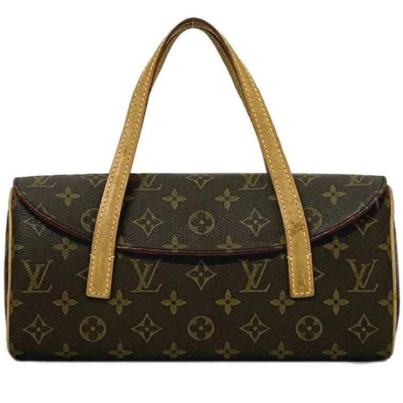 Louis Vuitton 手提包 Sonatine f-21771 棕色 Be Monogram M51902 帆布 鞣製皮革 DU0013 LOUIS VUITTON 翻蓋手提包 女士款 男士款-0