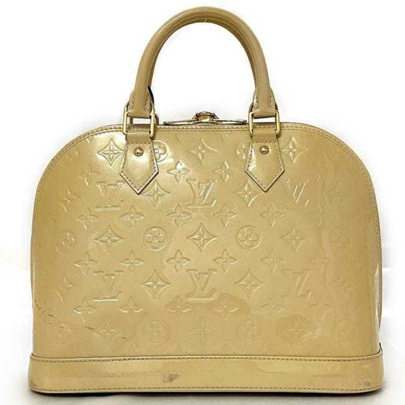 Louis Vuitton 手提包 Alma PM 黃色 Monogram Vernis Citrine M90101 漆皮 FL4113 LOUIS VUITTON 琺瑯-3