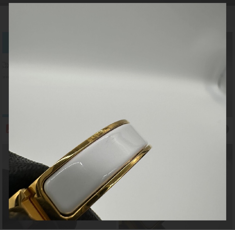 HERMES  CLIC  窄版單色H手環-6