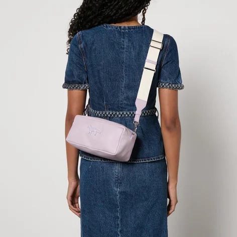 Maison Kitsuné 法國小狐狸🦊粉紫盒型包-2