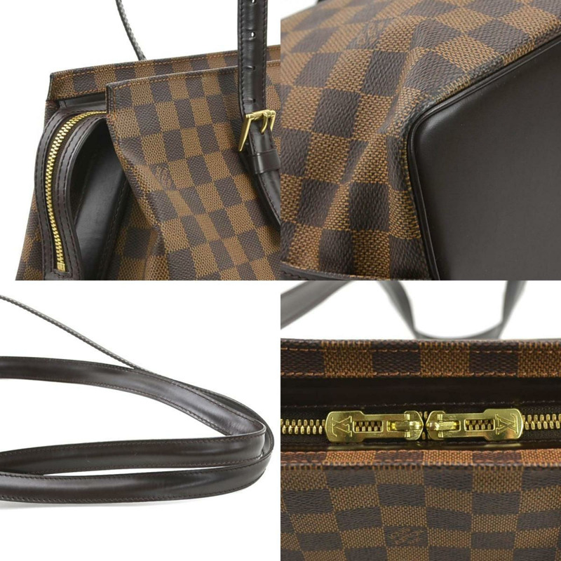 路易威登 LOUIS VUITTON 單肩包 托特包 Damier Chelsea 帆布 棕金色 女款 N51119 e59991a-2