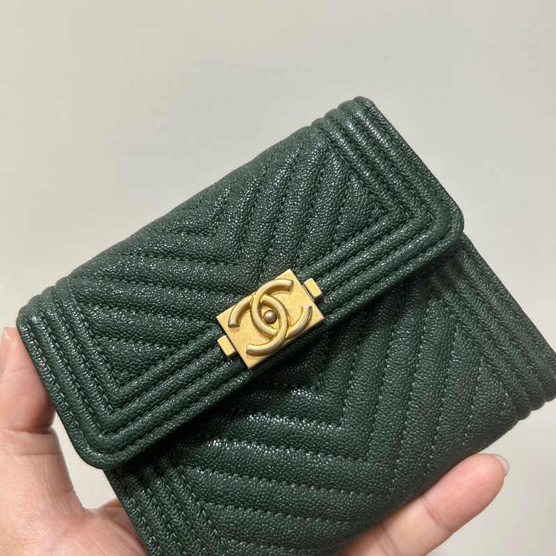 CHANEL BOY短夾 26開-33