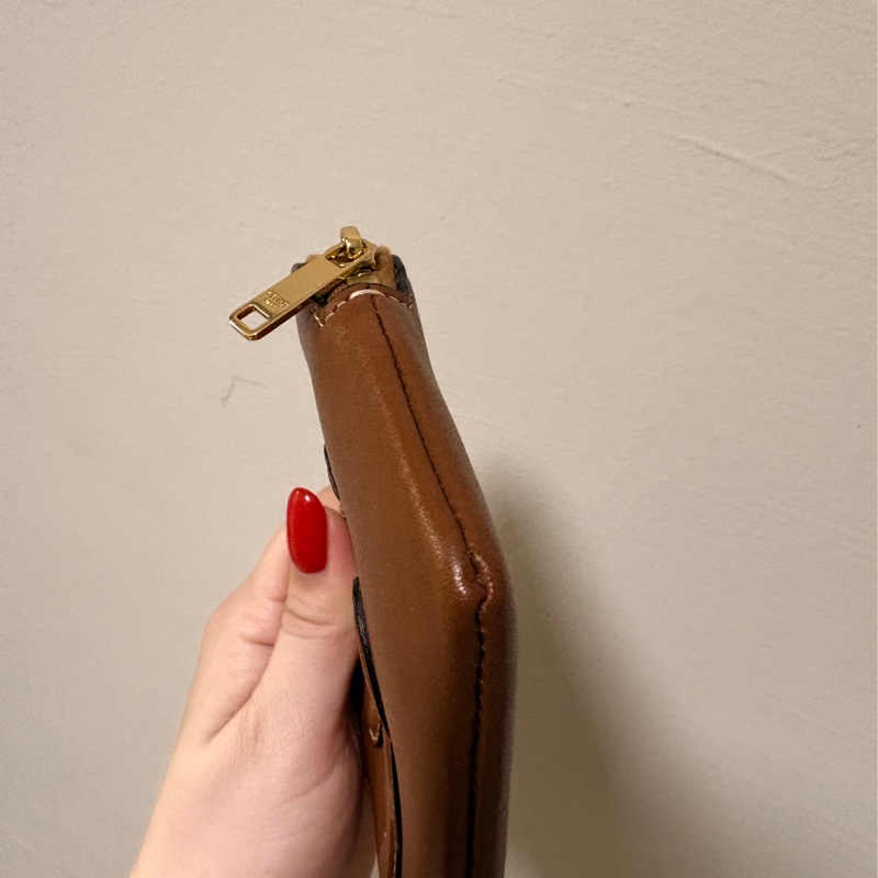 Celine拉鍊零錢包 零錢包 拉鍊短夾 一字零錢包-13