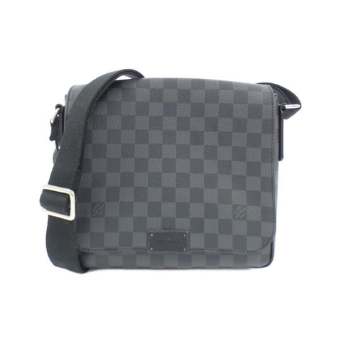 Louis Vuitton Damier Graphite District PM N41260 肩背包