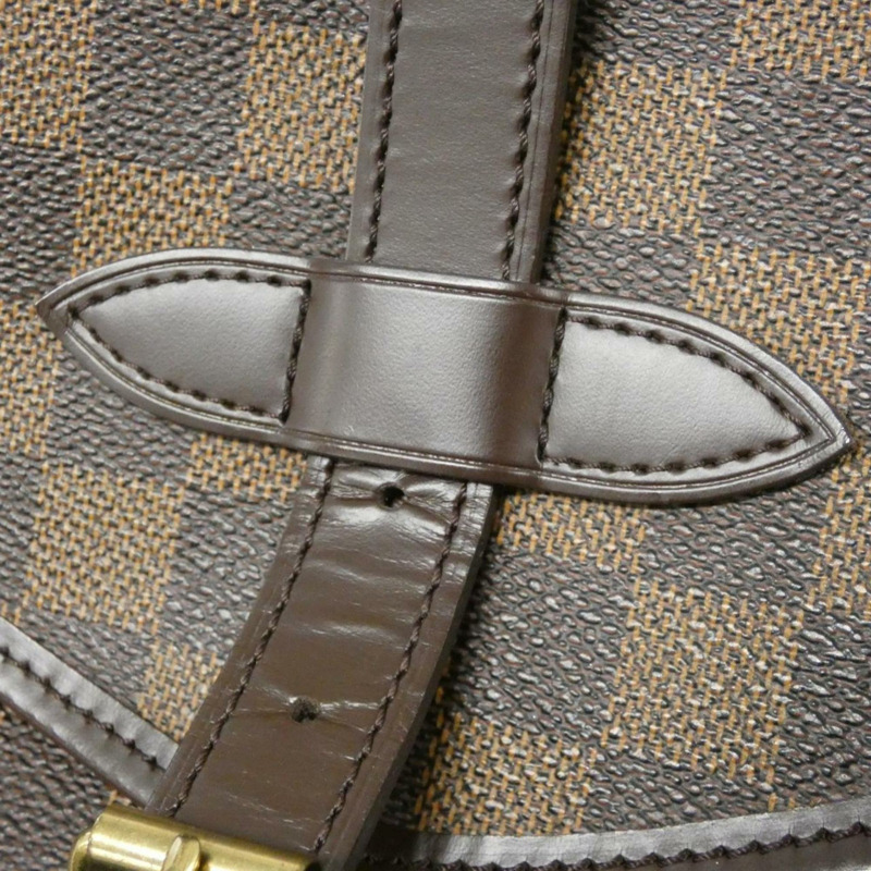 Louis Vuitton Damier Saumur 30 公分 N48081 單肩包-4