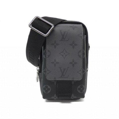 Louis Vuitton Monogram Eclipse 反向雙手機袋 M81321 肩背包