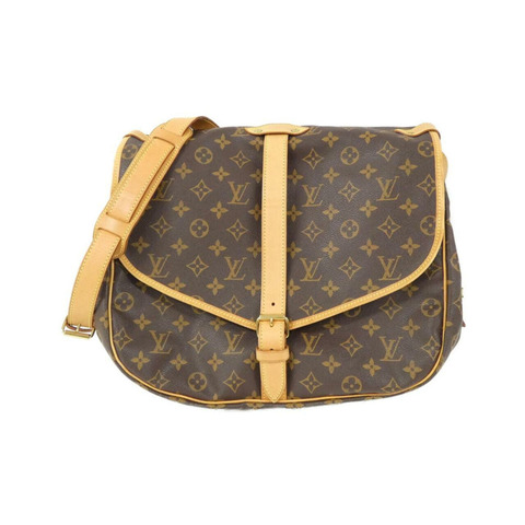Louis Vuitton Monogram Saumur 35 公分 M42254 肩背包