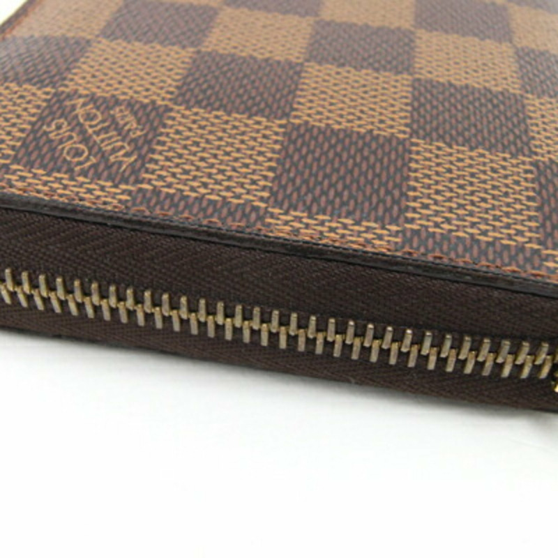 Louis Vuitton 圓長版皮夾 Damier Zippy N41661 Zip 女士 男士 LOUIS VUITTON-4