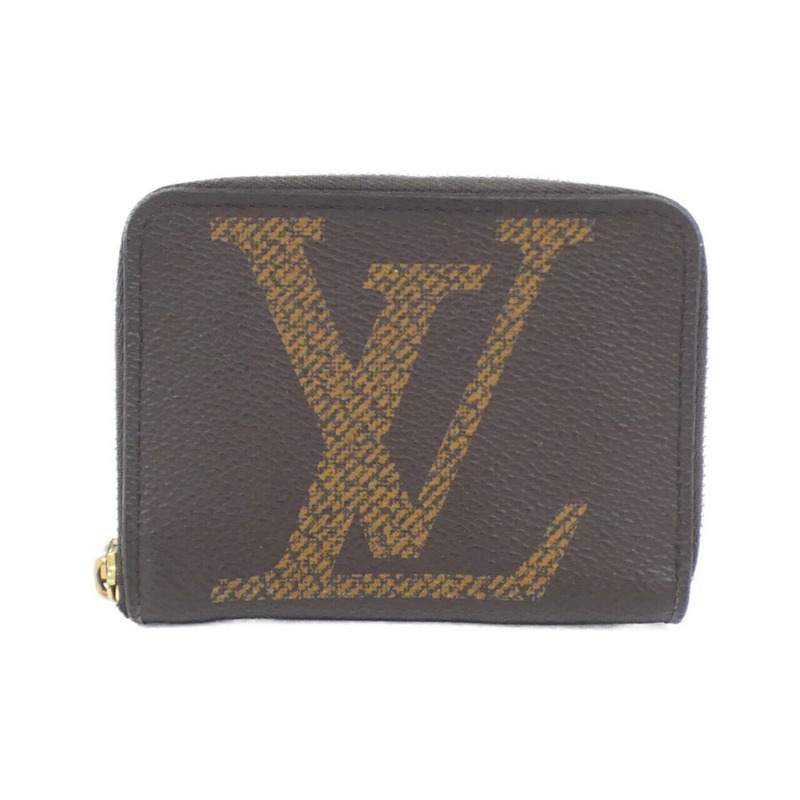 Louis Vuitton Monogram 巨型拉鍊零皮夾 M69354 皮夾和包包-0