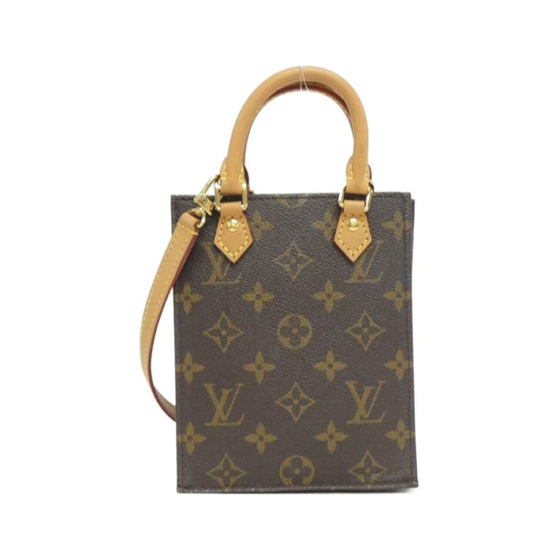 Louis Vuitton Monogram Petite Sac Plat M81295 包款-0