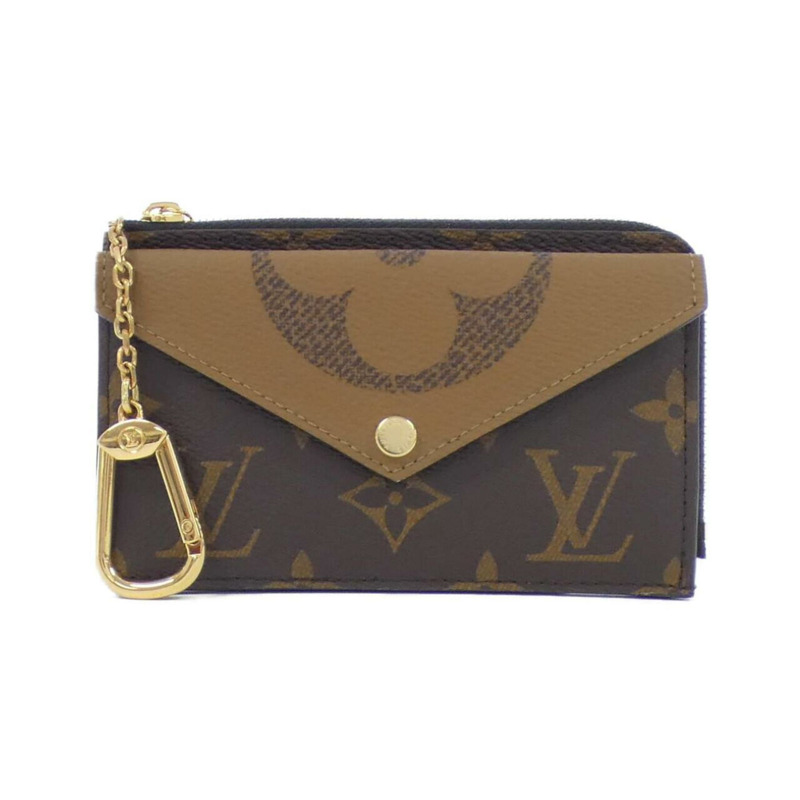 Louis Vuitton Monogram Reverse Porte Carte Recto Verso M81303 零錢夾和名片夾/卡片夾-0