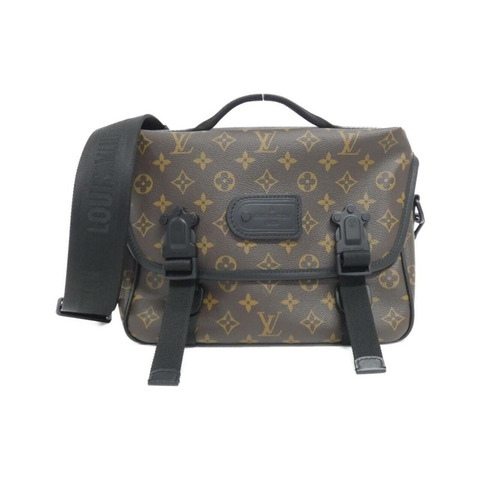 Louis Vuitton Monogram Macassar LV Trail Messenger M46972 肩背包