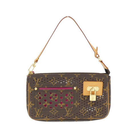 Louis Vuitton Monogram 穿孔 Pochette 配件 M95183 手拿包