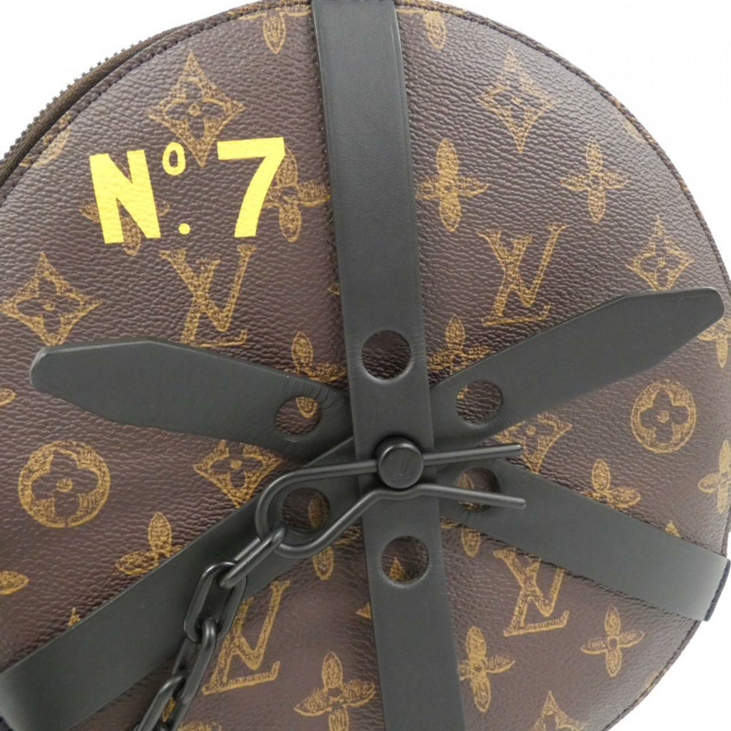 Louis Vuitton Monogram (N°7) Wheel Box M59706 肩背包-6