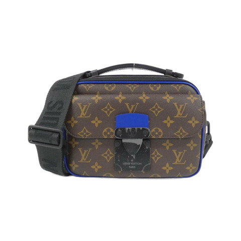 Louis Vuitton Monogram Macassar S-Lock Messenger M45863 肩背包