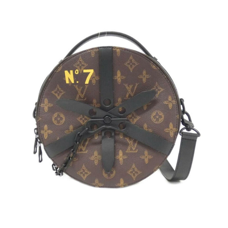 Louis Vuitton Monogram (N°7) Wheel Box M59706 肩背包-0
