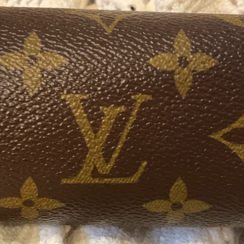 LOUIS VUITTON LV 路易威登 老花帆布圓筒化妝包 手拿包 小手袋包 小拿包-53