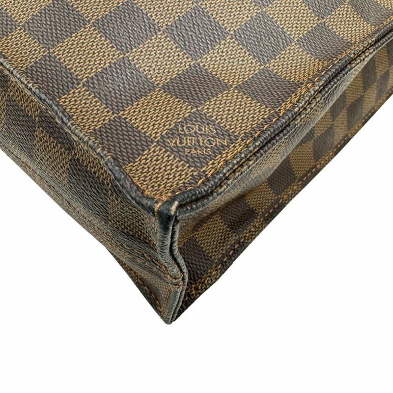LOUIS VUITTON 路易威登 Damier Sac Plat N51140 MI0085 Ebene 手提包 手提包 女士 男士-7