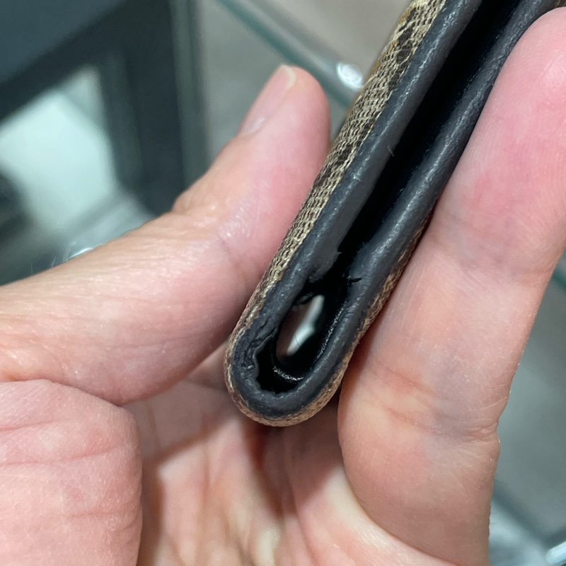 GUCCI 虎頭 短夾/皮夾 8成新-9