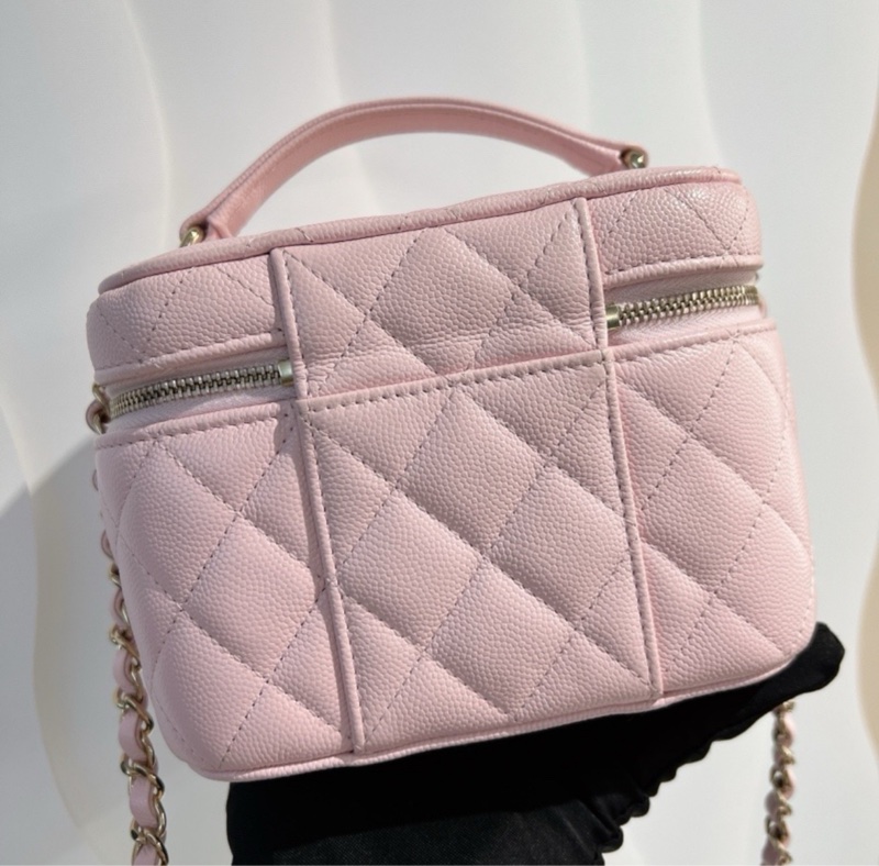 香奈兒櫻花粉🌸方盒子超美🥰割愛釋出-4