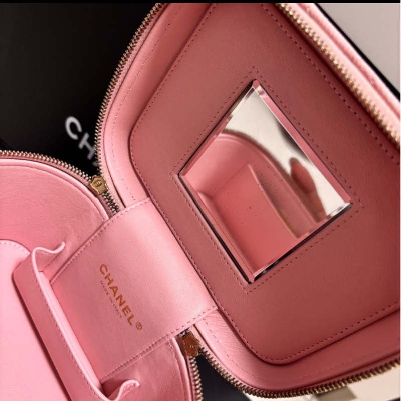 香奈兒櫻花粉🌸方盒子超美🥰割愛釋出-8