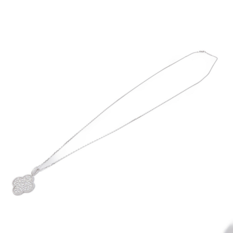 Van Cleef & Arpels 18K白金Diamond Necklace項鍊-9