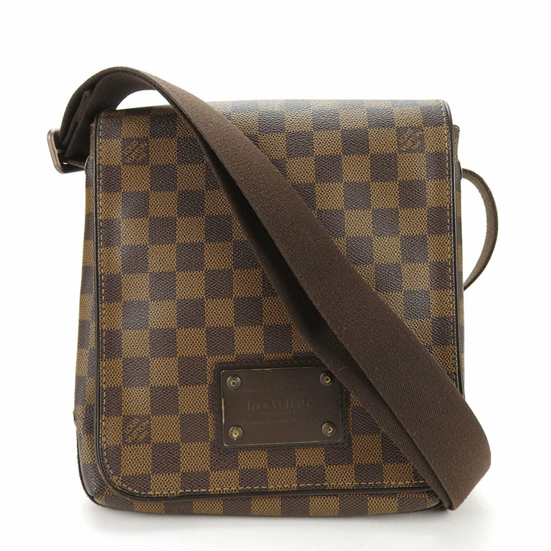 Louis Vuitton 肩背包 Brooklyn PM N51210 Damier 帆布 Ebene LOUIS VUITTON-10