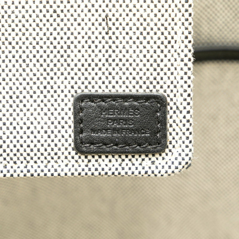 Hermes Steeple 28 手提包 托特包 灰色 黑色 Toile H Swift 皮革 女款 HERMES-4