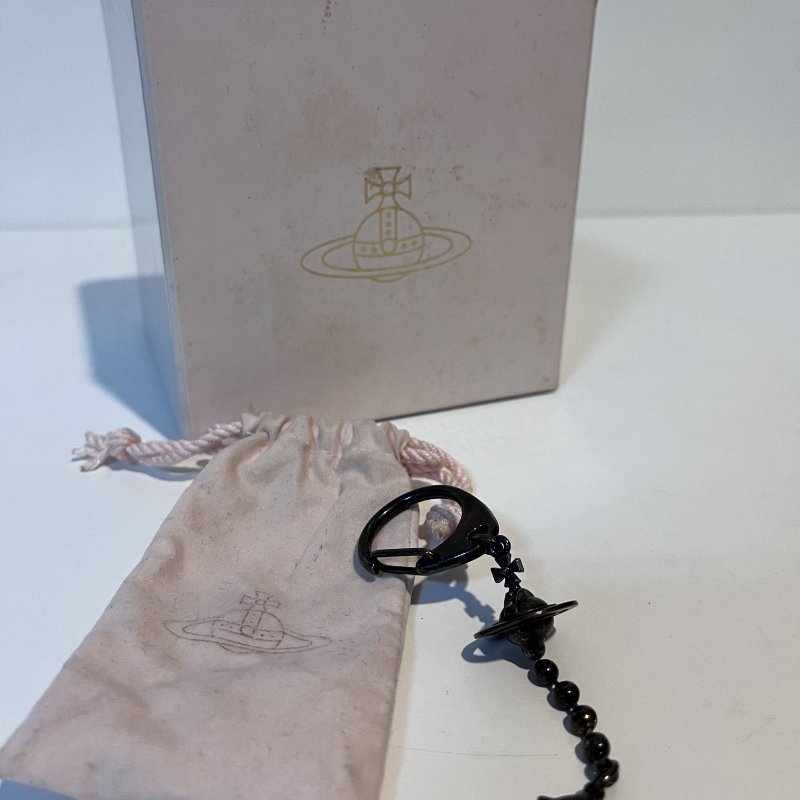 Vivienne Westwood 限量 3000 件 Orb 打火機項鍊 金色 帶盒 序號 日本二手-3