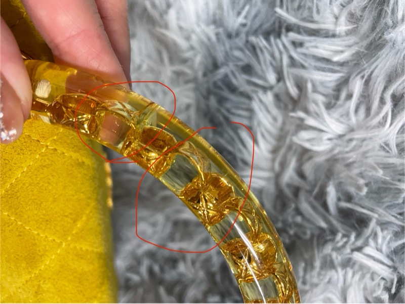 Chanel vintage 雕花手把mini handle 麂皮包 香奈兒-19