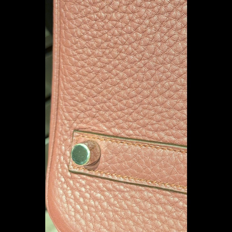 Hermes Birkin 35 Rouge銀釦-13