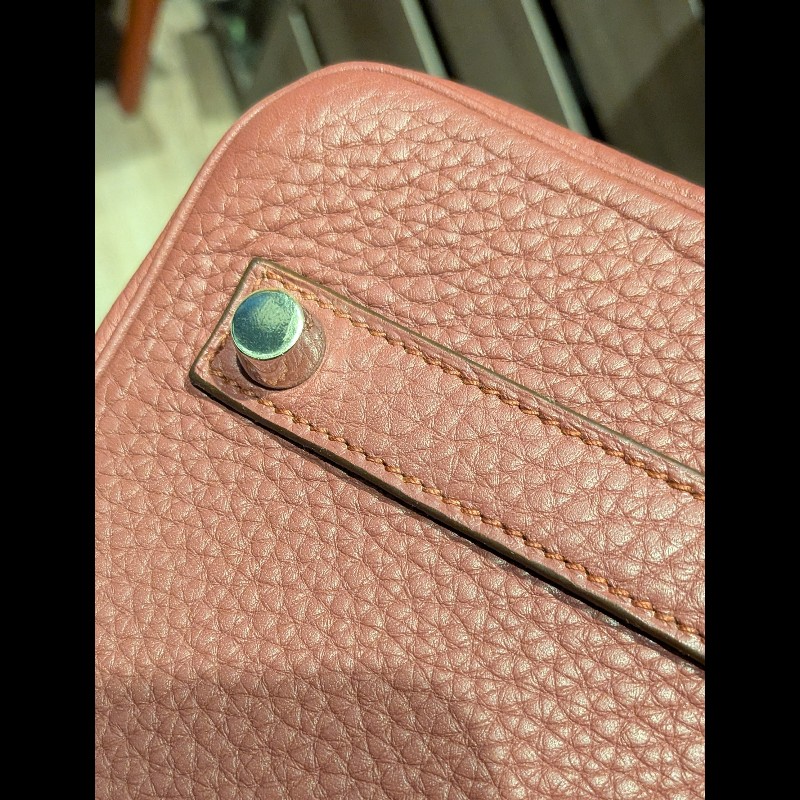 Hermes Birkin 35 Rouge銀釦-14