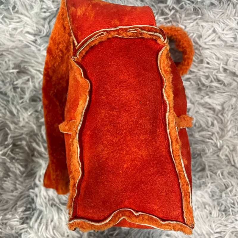 Chanel vintage麂皮羔羊四宫格肩背包 斜背包 香奈兒-31