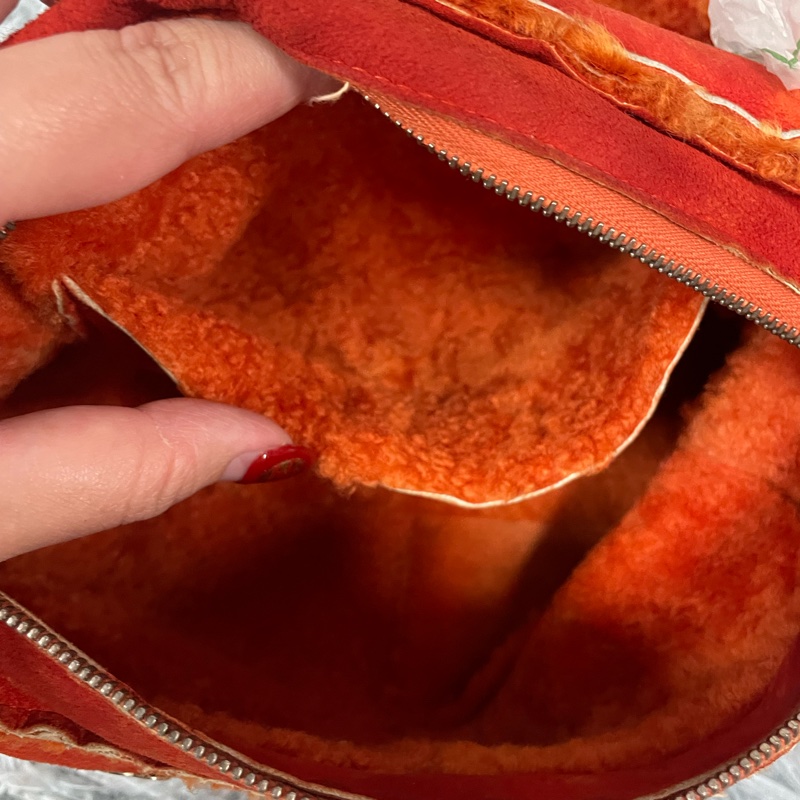 Chanel vintage麂皮羔羊四宫格肩背包 斜背包 香奈兒-36